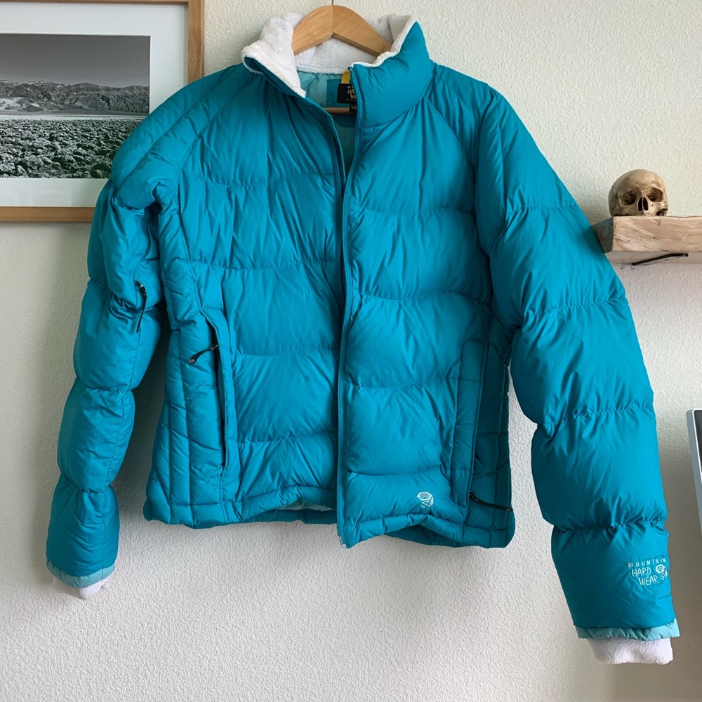 Blue Mountain hardware puffy jacket, medium